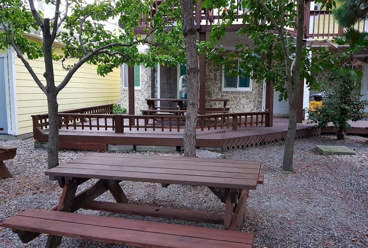 정원 BBQ장(2, 3층 객실)