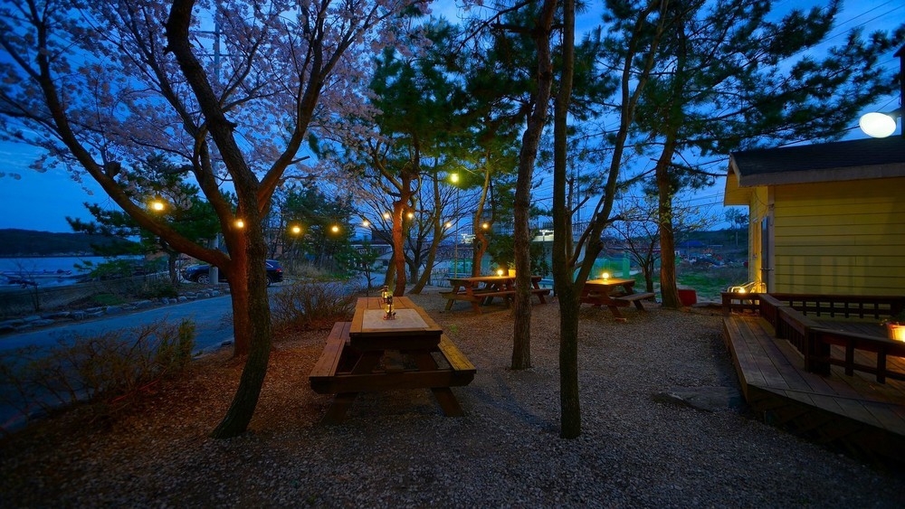 정원 BBQ장(2, 3층 객실)