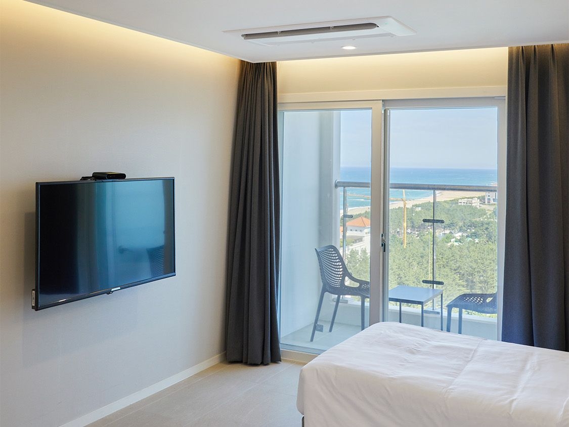 원룸 스탠다드 트윈 하프오션