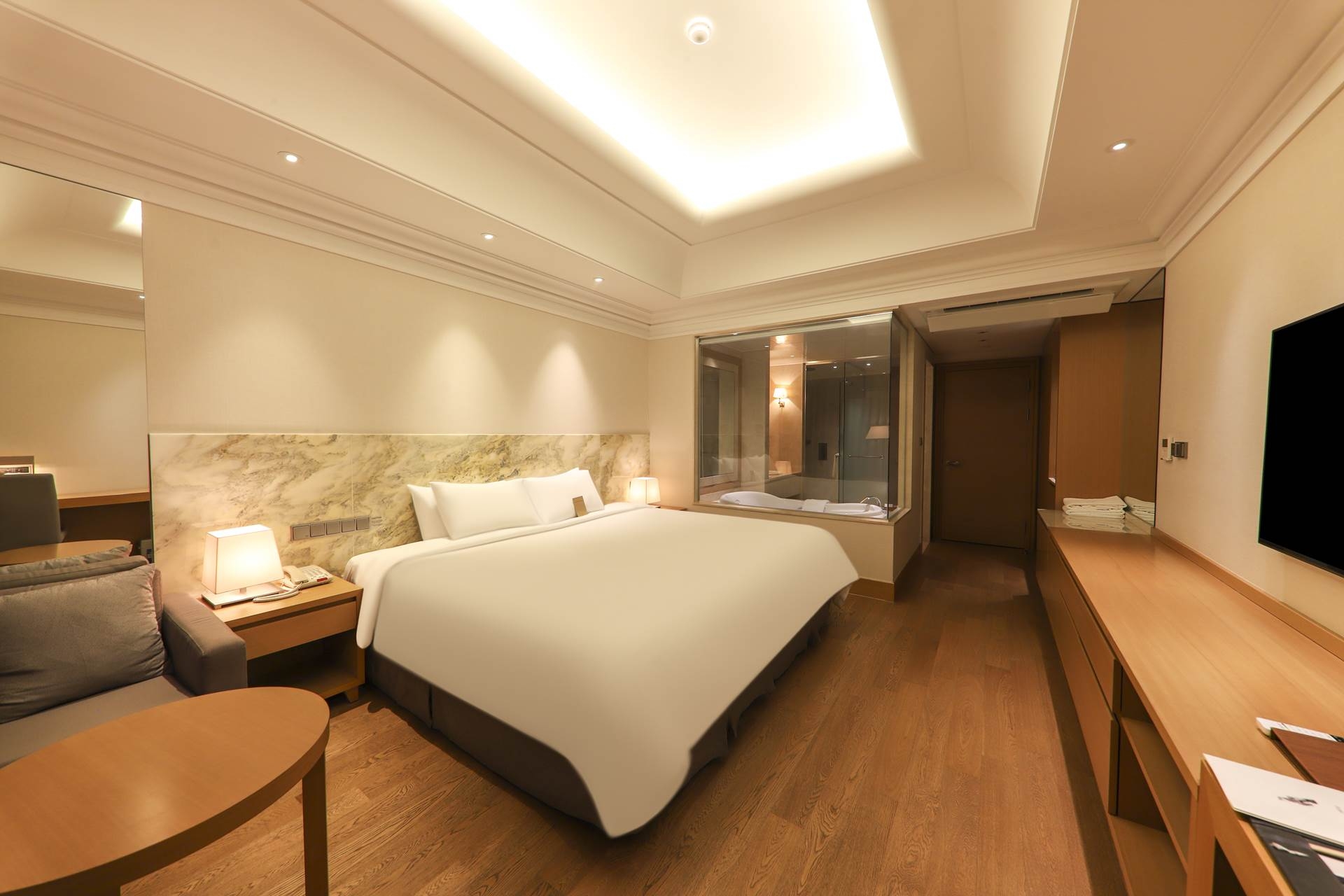 디럭스슈퍼킹더블룸B(공원뷰)