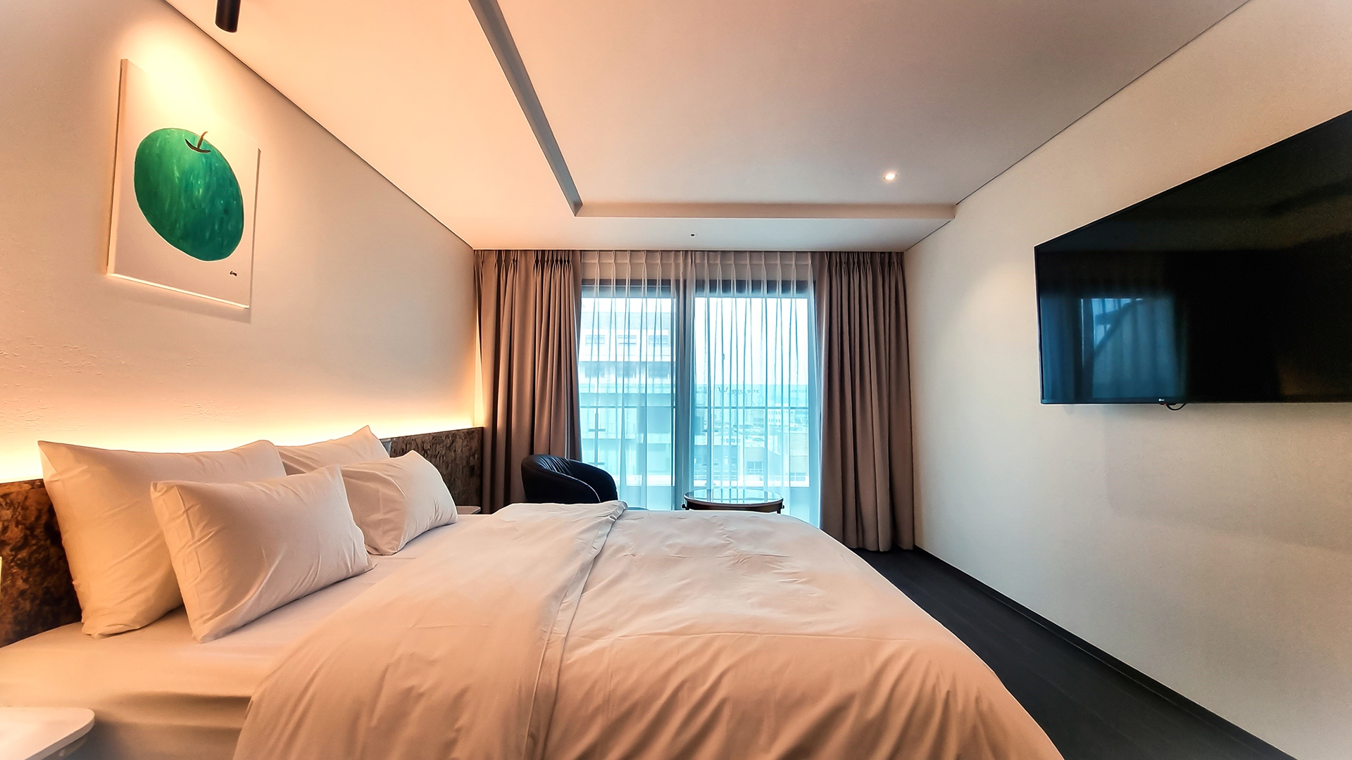 시티뷰 퀸베드 테라스