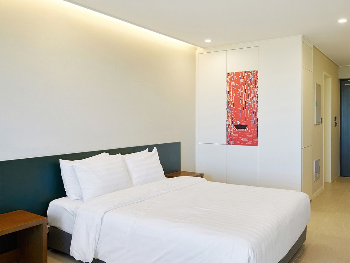 원룸 스탠다드 트윈 하프오션