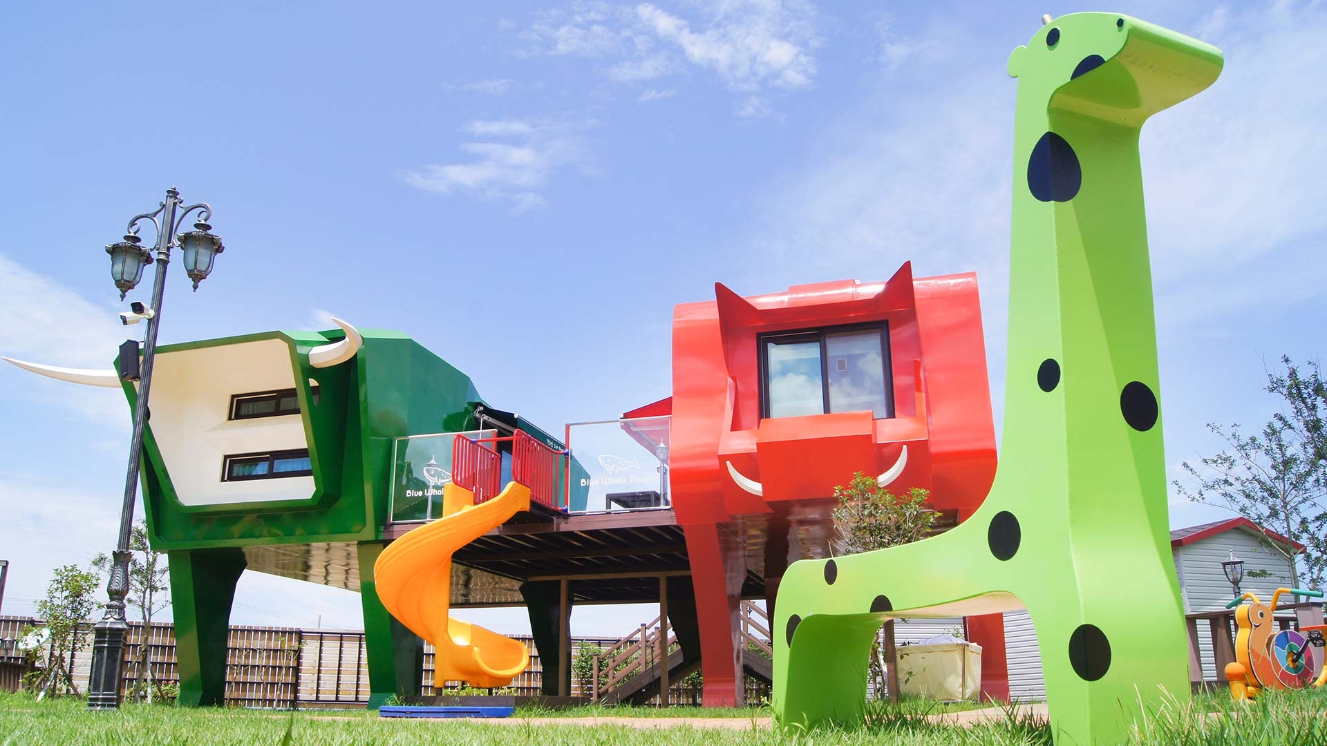 애니멀 스토리 하우스B (미끄럼틀)