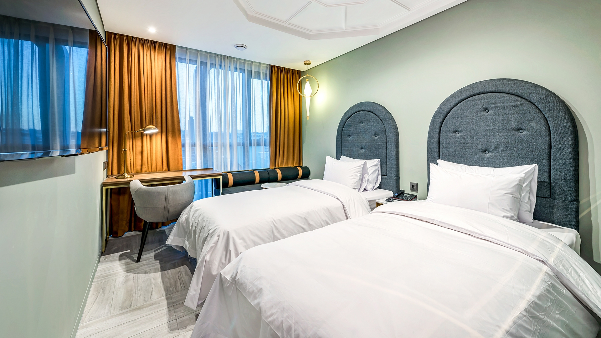 스탠다드 트윈 (1인실) / 스탠다드 트윈