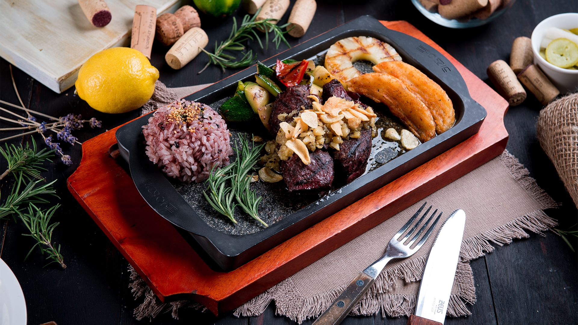 [1인 런치 스테이크 패키지] 스테이크