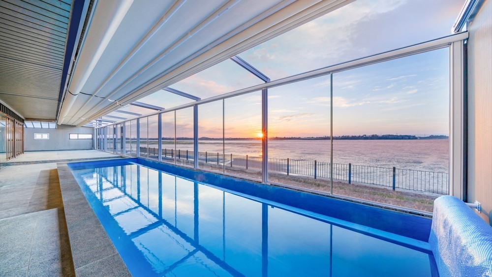 프라이빗 온수 수영장