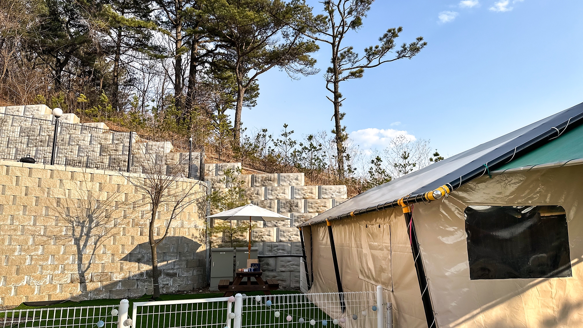 애견동반글램핑(개별운동장)