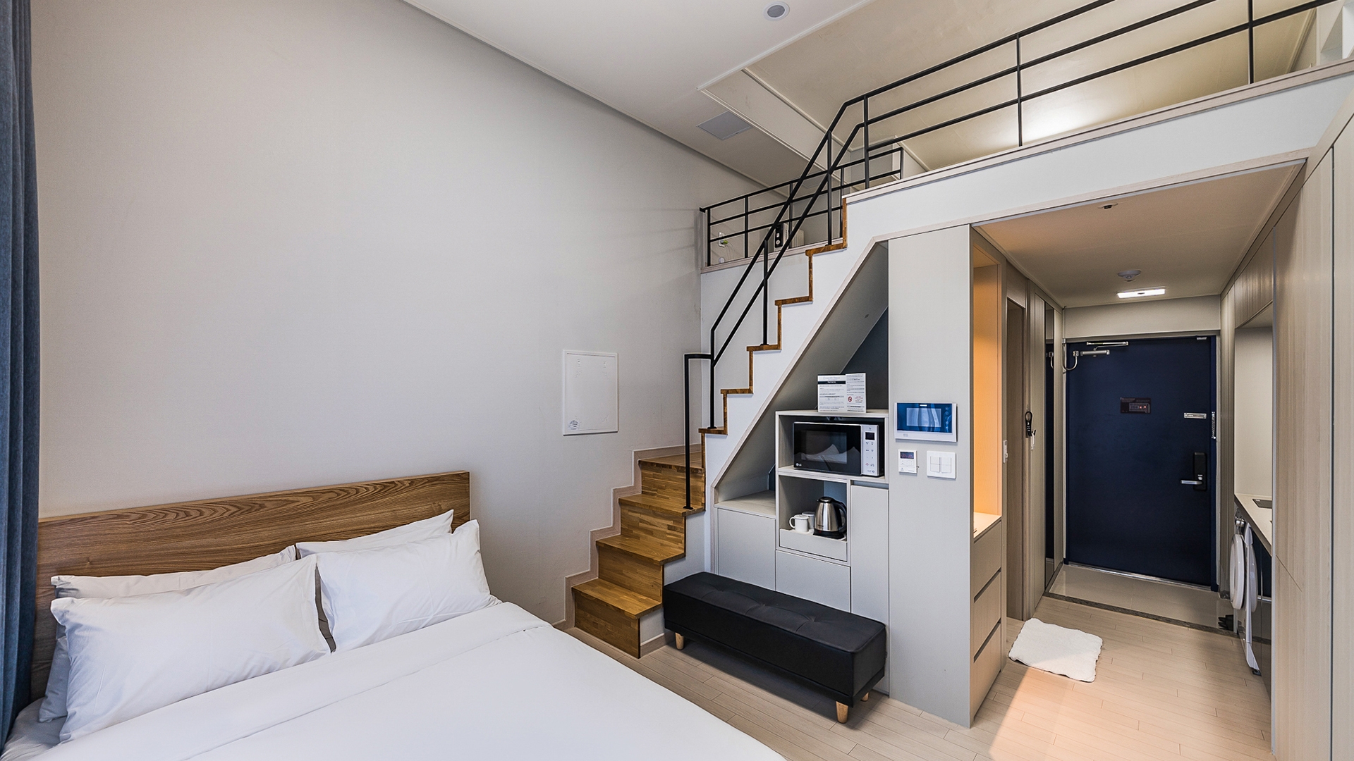 패밀리룸 (4인실, 더블침대 2개)