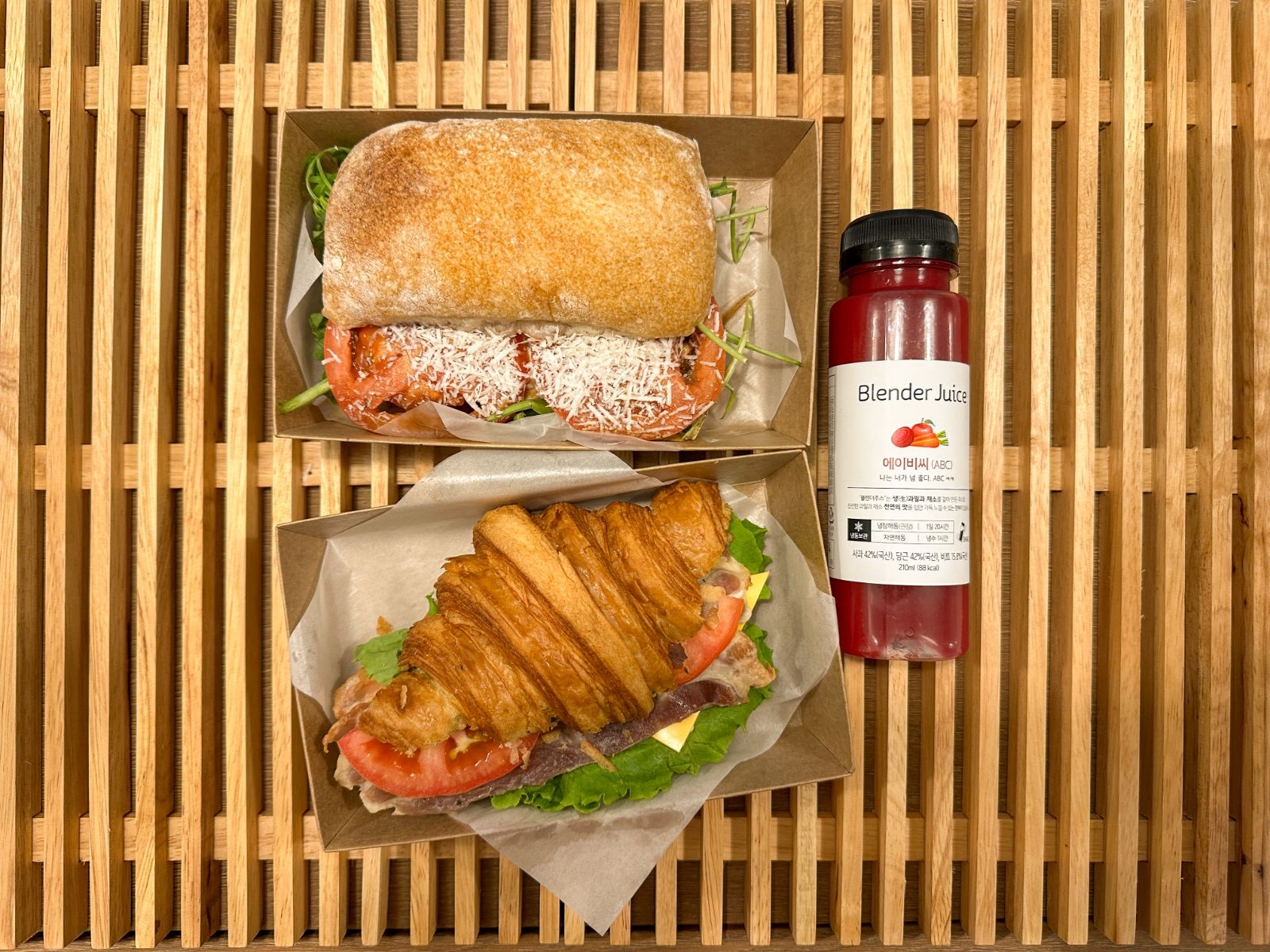 스탠다드 더블+샌드위치 2개