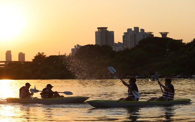 서울 한강 쥬티클럽 선셋 카약 체험 (데이, 선셋 선택 가능)