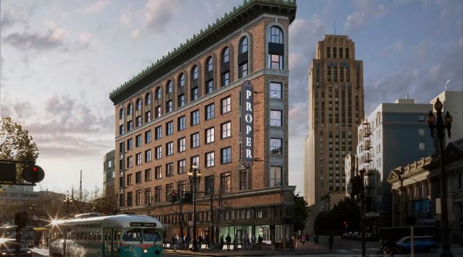 샌프란시스코 프로퍼 호텔,미국호텔,켈리웨어슬러호텔,디자인호텔