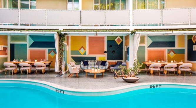 아발론 호텔 베벌리 힐스,미국호텔,켈리웨어슬러호텔,디자인호텔