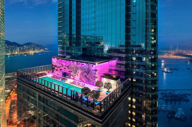 홍콩호텔,홍콩수영장호텔,홍콩W호텔