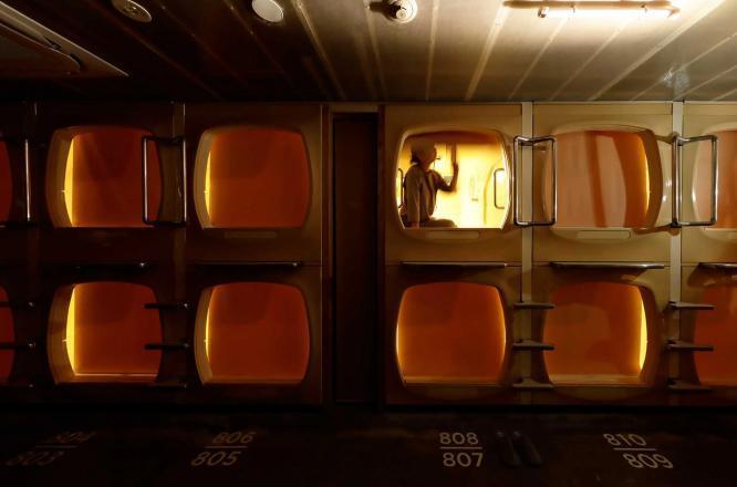 도씨에비스,도쿄호텔,캡슐호텔