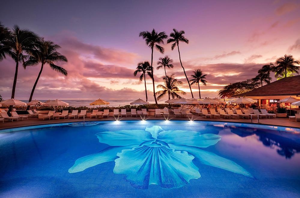 하와이호텔,하와이숙소,할레쿨라니,와이키키비치