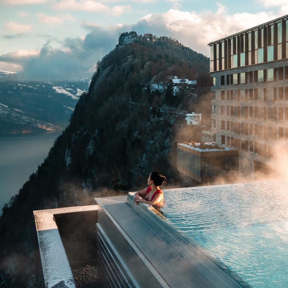 뷔르겐스톡호텔,스위스호텔,스위스5성급호텔,미쉐린키호텔