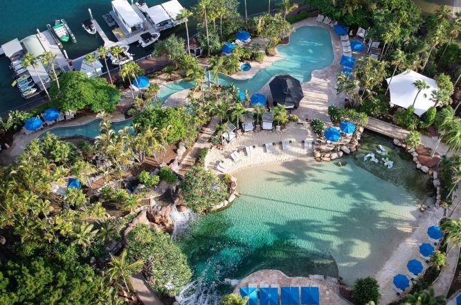 JW 메리어트 골드 코스트 리조트 & 스파 야외수영장