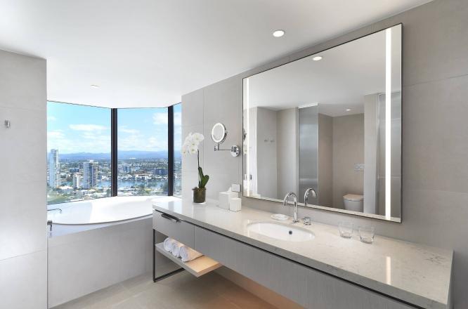 JW 메리어트 골드 코스트 리조트 & 스파 객실 화장실