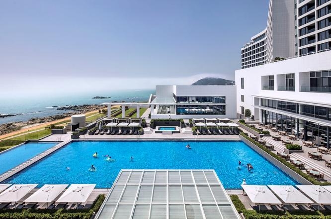 아난티앳부산코브,부산호텔,인피니티풀호텔,수영장호텔