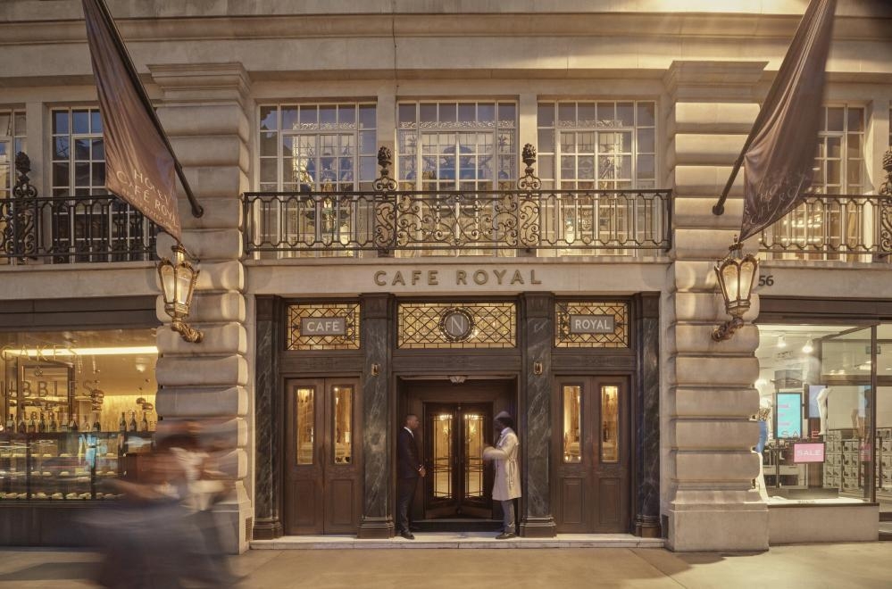 호텔 카페 로얄,런던호텔,데이비드 치퍼필드,럭셔리호텔