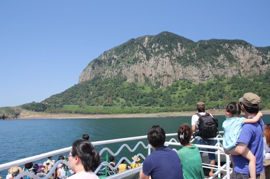 산방산 유람선