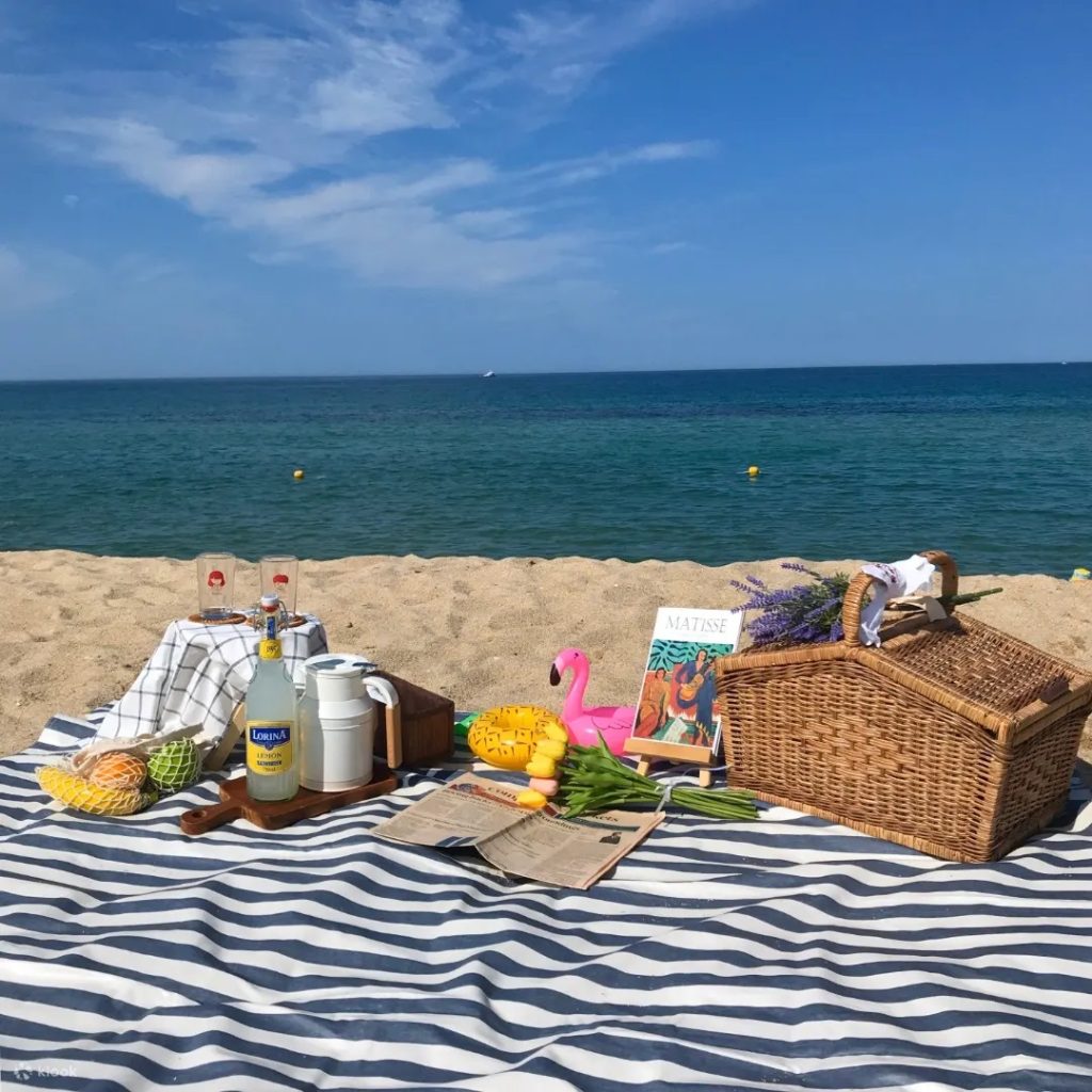 경포해변 피크닉 대여 세트