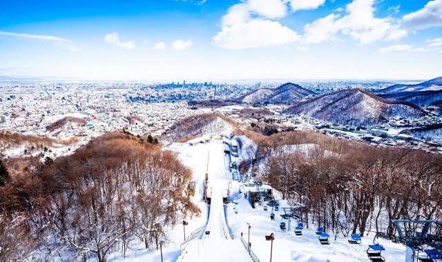 4월 해외여행 일본 삿포로 오쿠라야마 전망대 리프트 왕복 티켓