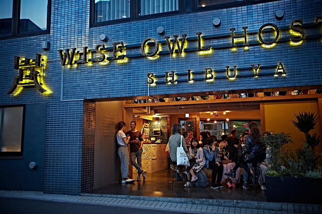 도쿄 가성비 숙소 와이즈 아울 호스텔 시부야