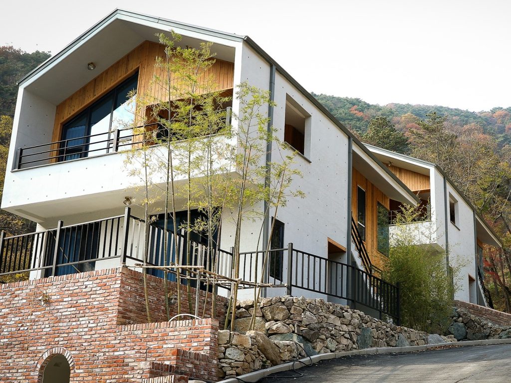 겨울여행, 설경