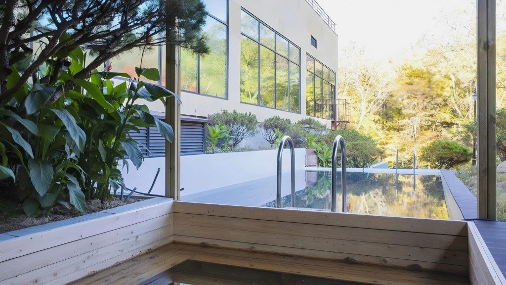 겨울여행, 설경