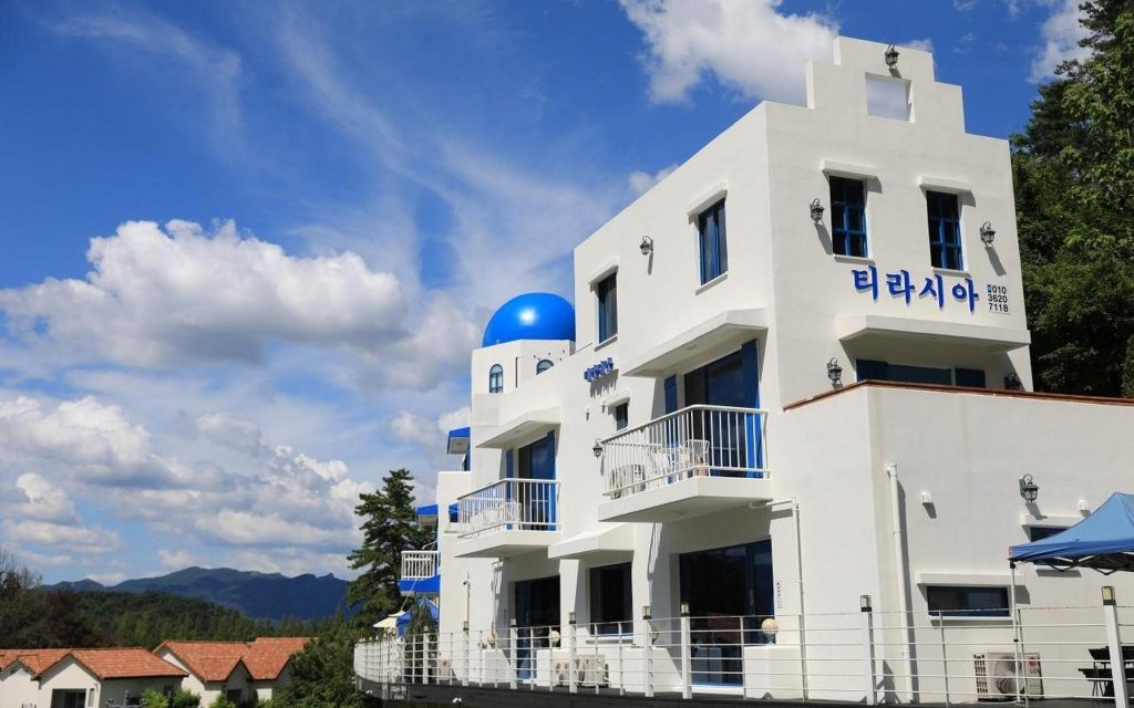 겨울여행, 설경