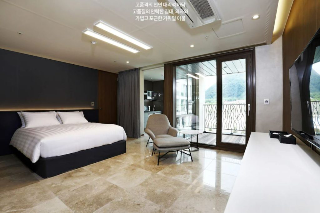 겨울여행, 설경