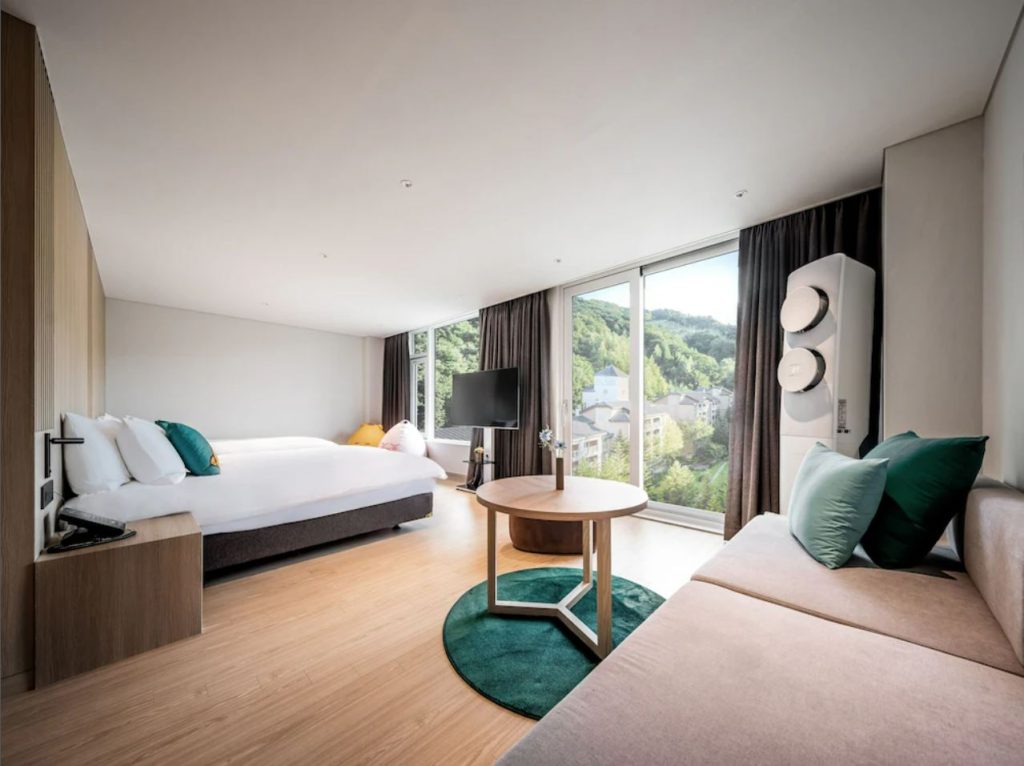 겨울여행, 설경