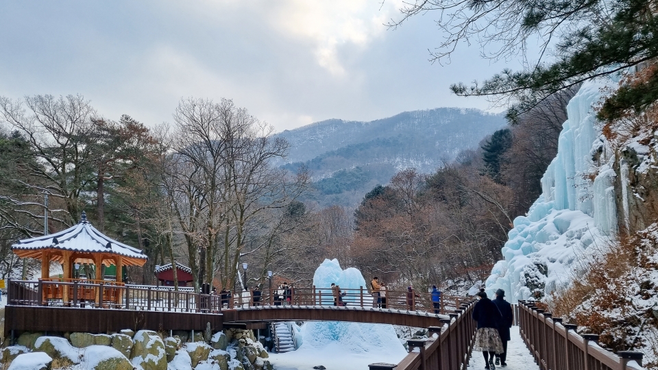 겨울 글램핑 여행지