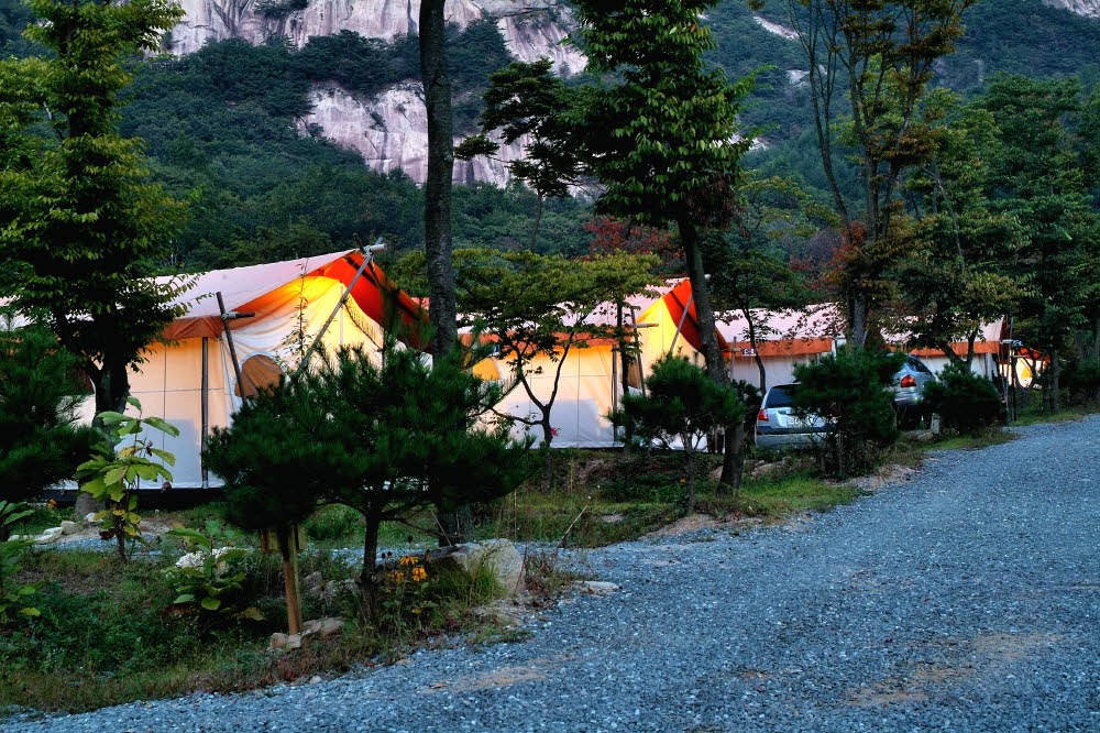 겨울 글램핑 여행지