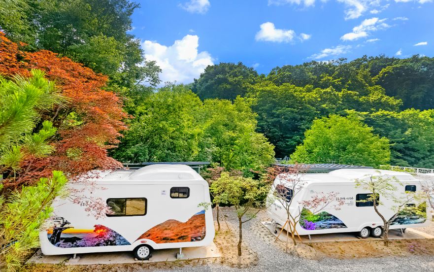 겨울 글램핑 여행지