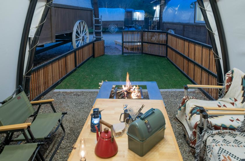 겨울 글램핑 여행지