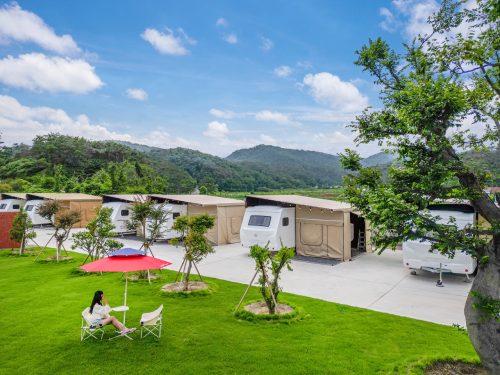 경주송아카라반, 반려견과 함께하는 바다 4분거리 숙소 추천!